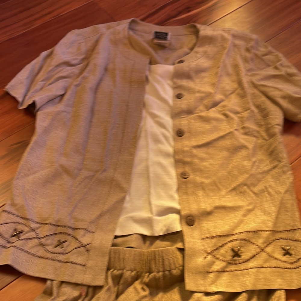 R & M RICHARDS TOP & PANTS - Picture 4 of 13